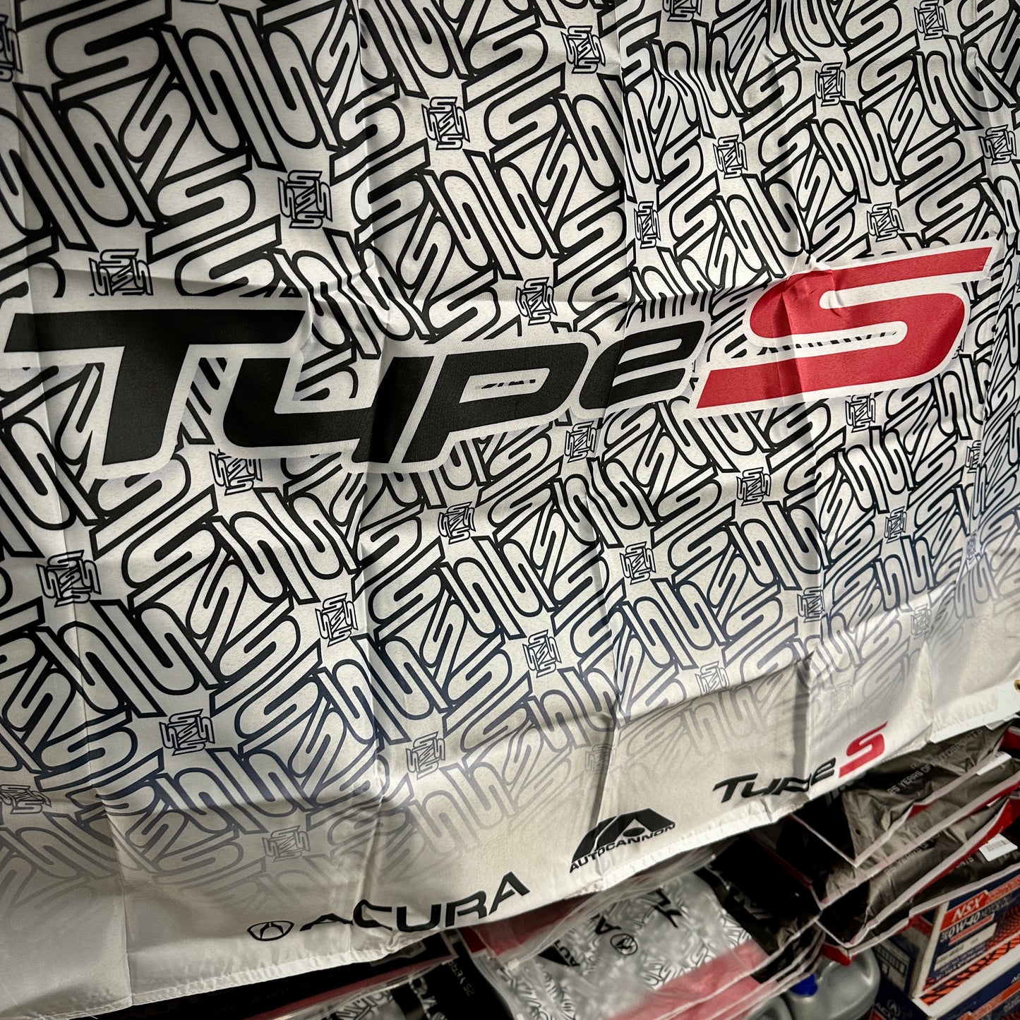 Autocannon Acura Type S Garage Banner - Series 1