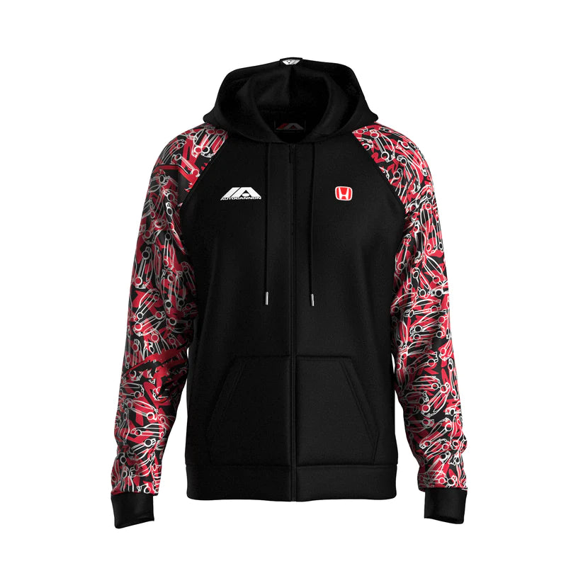 Honda zip best sale hoodie