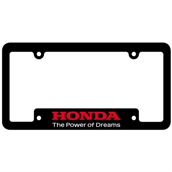 Honda Power Of Dreams plate frame