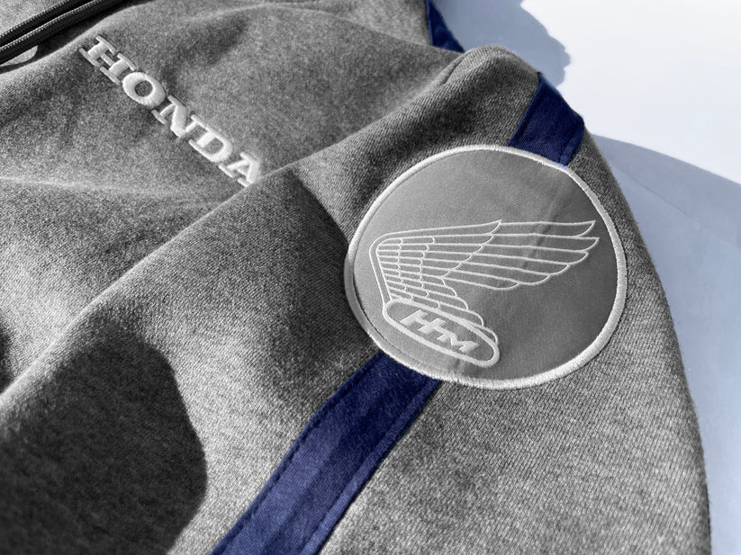 Honda Racing Team Hoodie (1968) - Gray