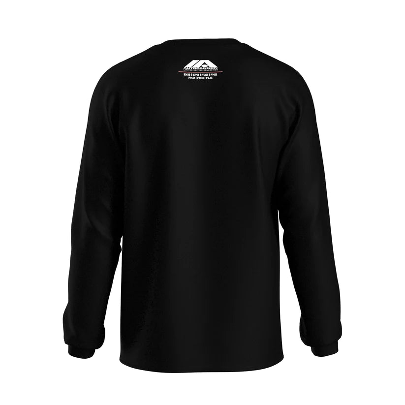 Autocannon Honda Type R Long Sleeve Camo Pocket Tee - SERIES 2 - BLACK