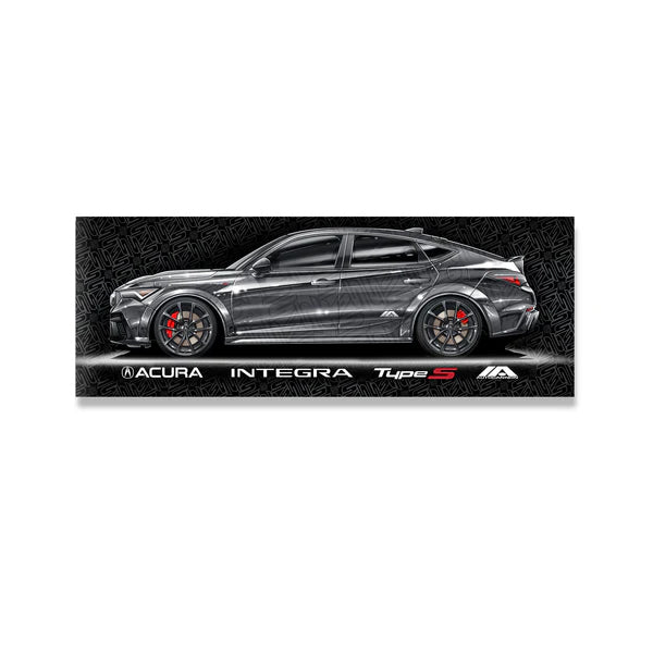 Autocannon x Acura Type S Integra Sticker 2 - SERIES 2