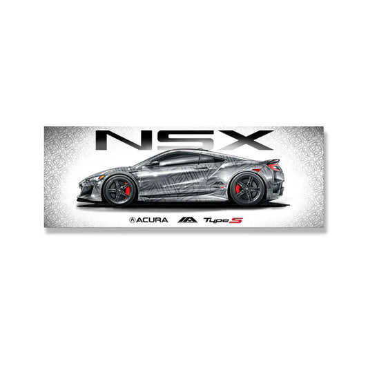 Autocannon x Acura Type S NSX Sticker 2 - SERIES 2