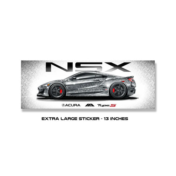 Autocannon x Acura Type S NSX Sticker 2 - SERIES 2