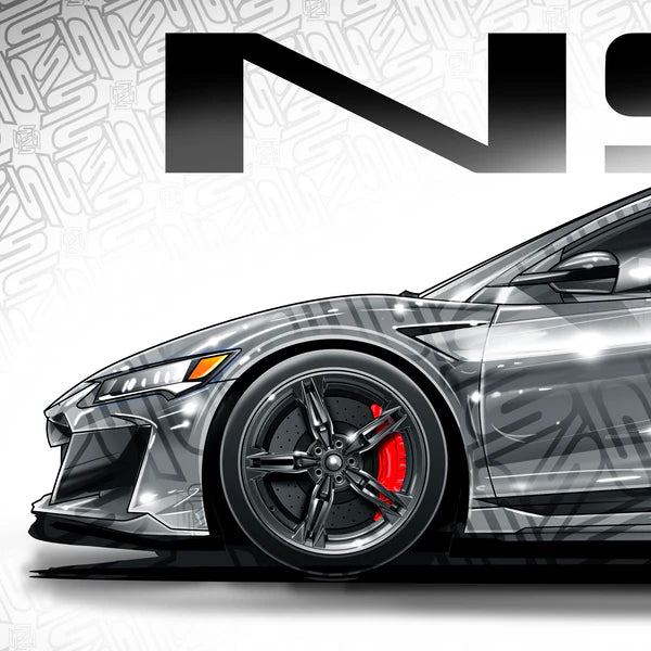 Autocannon x Acura Type S NSX Sticker 2 - SERIES 2