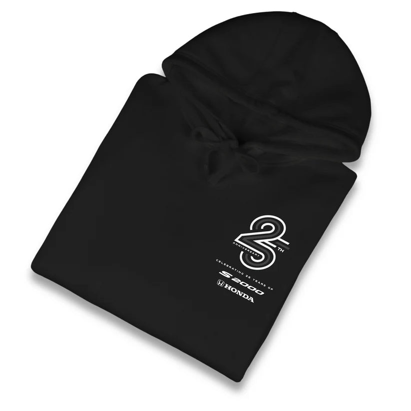 Honda S2000 25th Anniversary Hoodie BLACK
