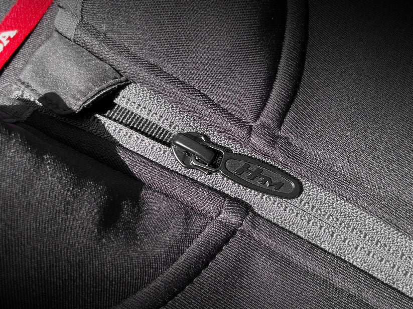 Honda Motor Fleece Zipper Jacket (Black)